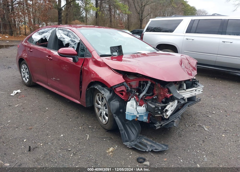 2022 TOYOTA COROLLA LE VIN: 5YFEPMAE6NP299414