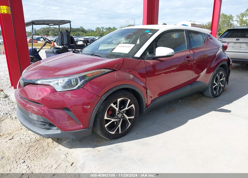 2018 TOYOTA C-HR XLE VIN: JTNKHMBX7J1008767