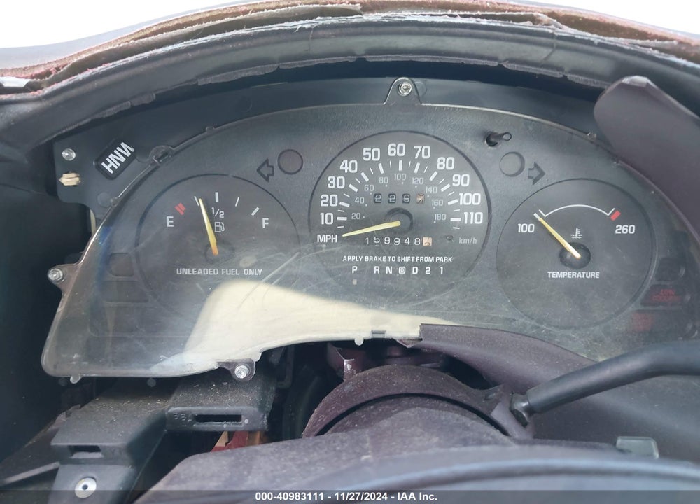 1997 CHEVROLET LUMINA VIN: 2G1WL52M4V9312309