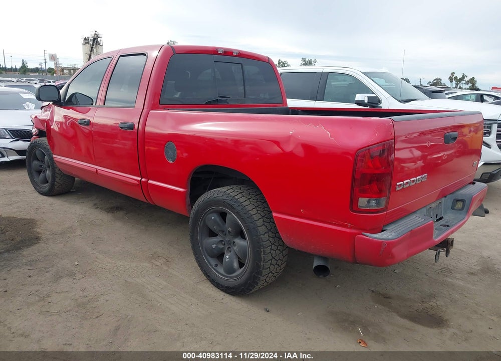2004 DODGE RAM 1500 SLT/LARAMIE VIN: 1D7HA18D34S764759