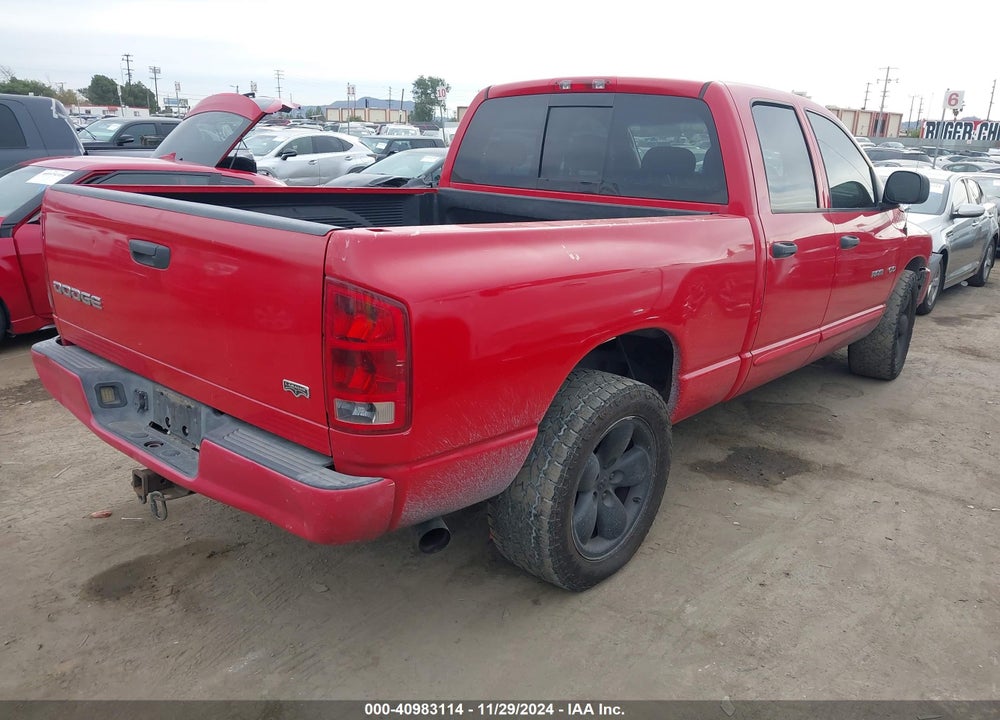 2004 DODGE RAM 1500 SLT/LARAMIE VIN: 1D7HA18D34S764759