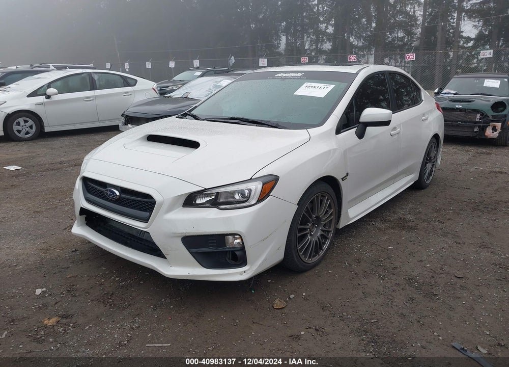 2016 SUBARU WRX LIMITED VIN: JF1VA1J69G9809410