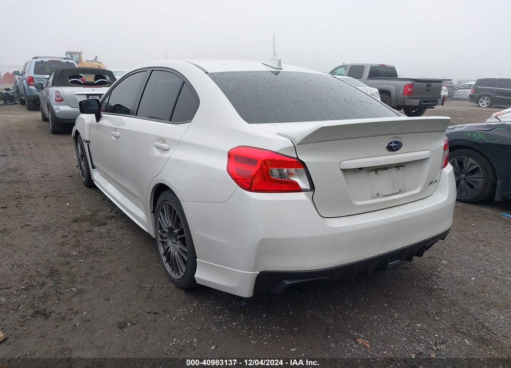 2016 SUBARU WRX LIMITED VIN: JF1VA1J69G9809410