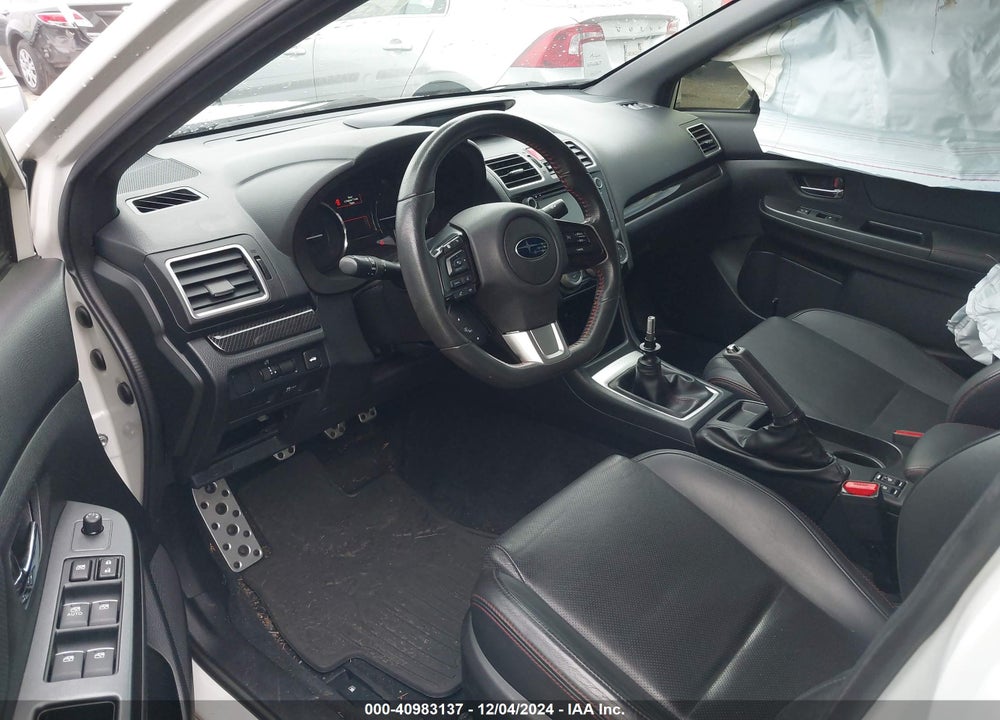 2016 SUBARU WRX LIMITED VIN: JF1VA1J69G9809410