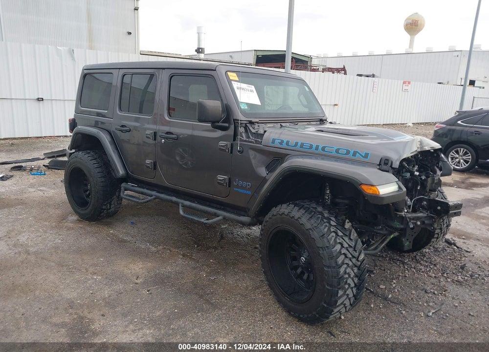 2021 JEEP WRANGLER 4XE UNLIMITED RUBICON 4X4 VIN: 1C4JJXR6XMW629897