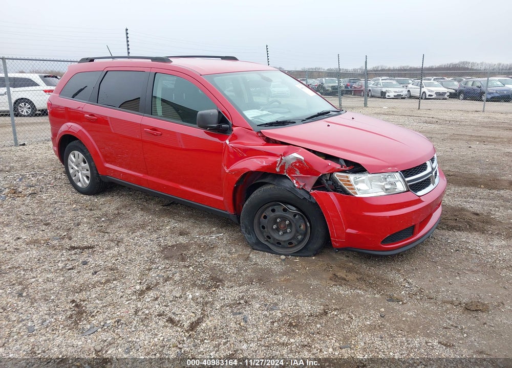 2018 DODGE JOURNEY SE VIN: 3C4PDCABXJT427971