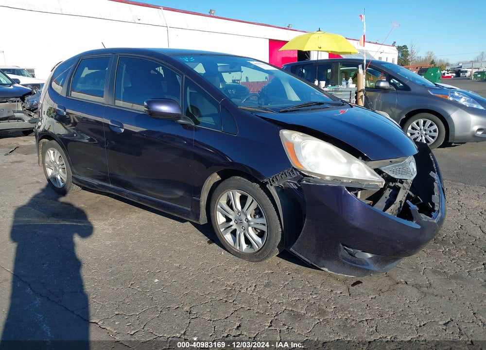 2010 HONDA FIT SPORT VIN: JHMGE8H47AC023215