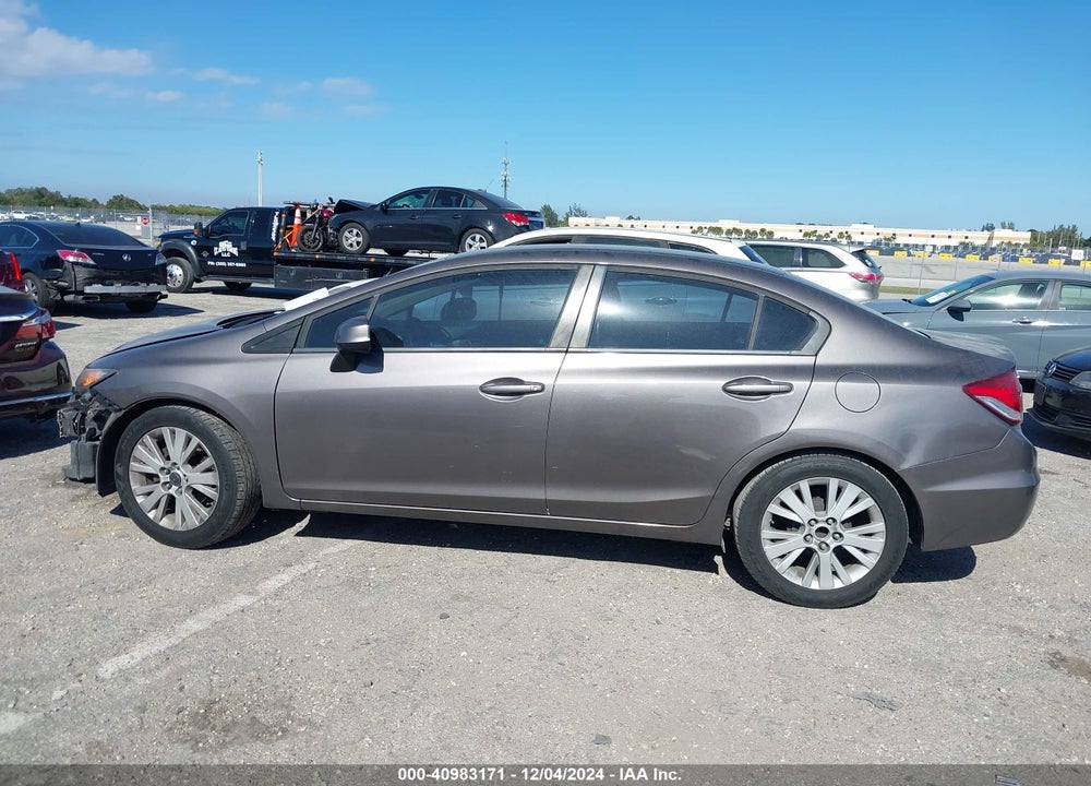 2013 HONDA CIVIC LX VIN: 19XFB2F50DE005215