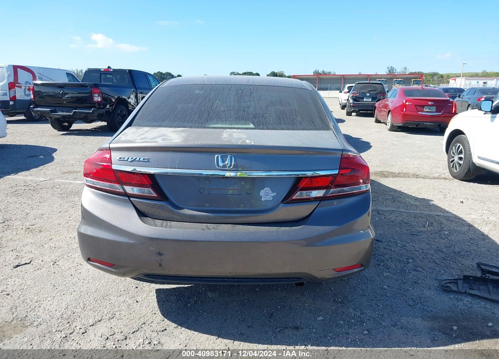 2013 HONDA CIVIC LX VIN: 19XFB2F50DE005215