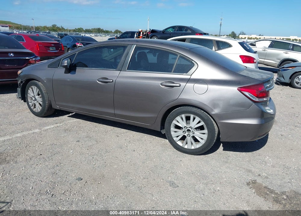 2013 HONDA CIVIC LX VIN: 19XFB2F50DE005215