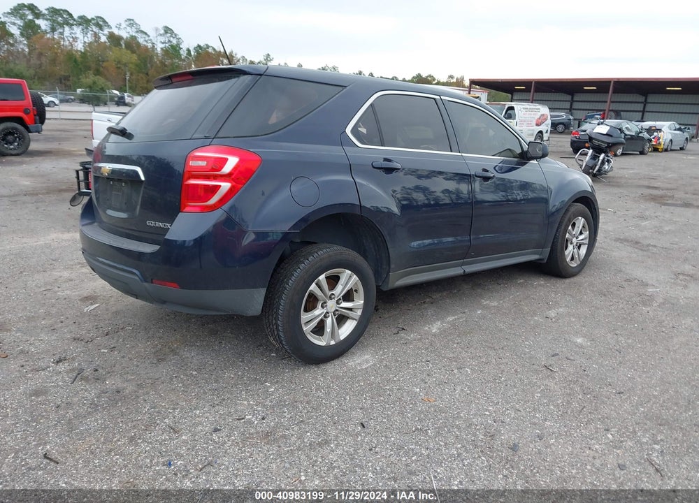 2016 CHEVROLET EQUINOX LS VIN: 2GNALBEK7G1164868