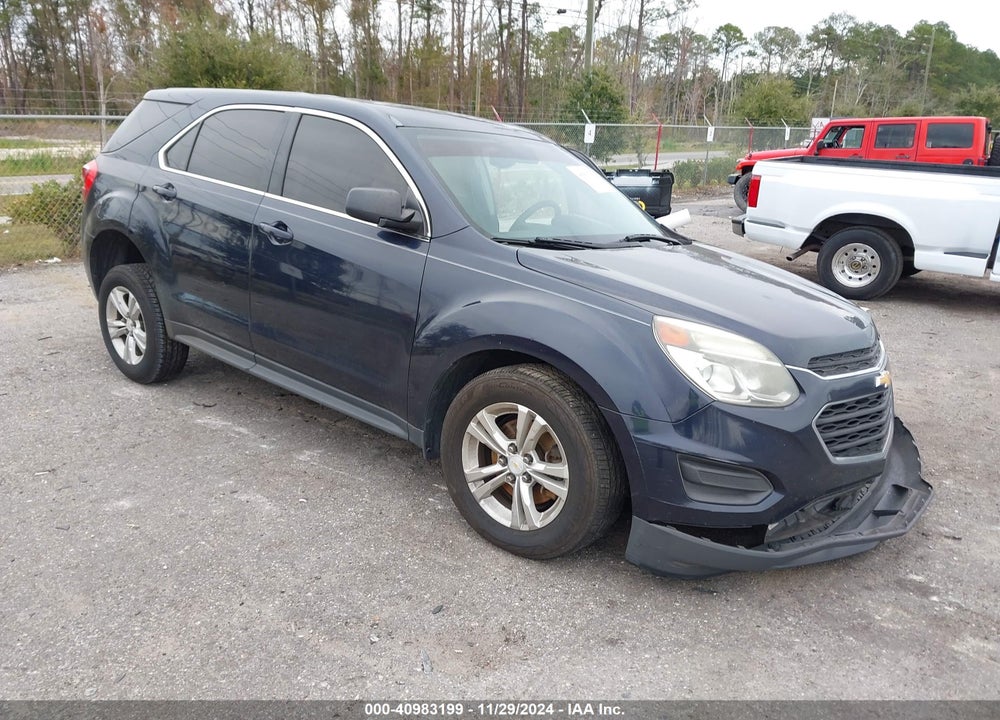 2016 CHEVROLET EQUINOX LS VIN: 2GNALBEK7G1164868