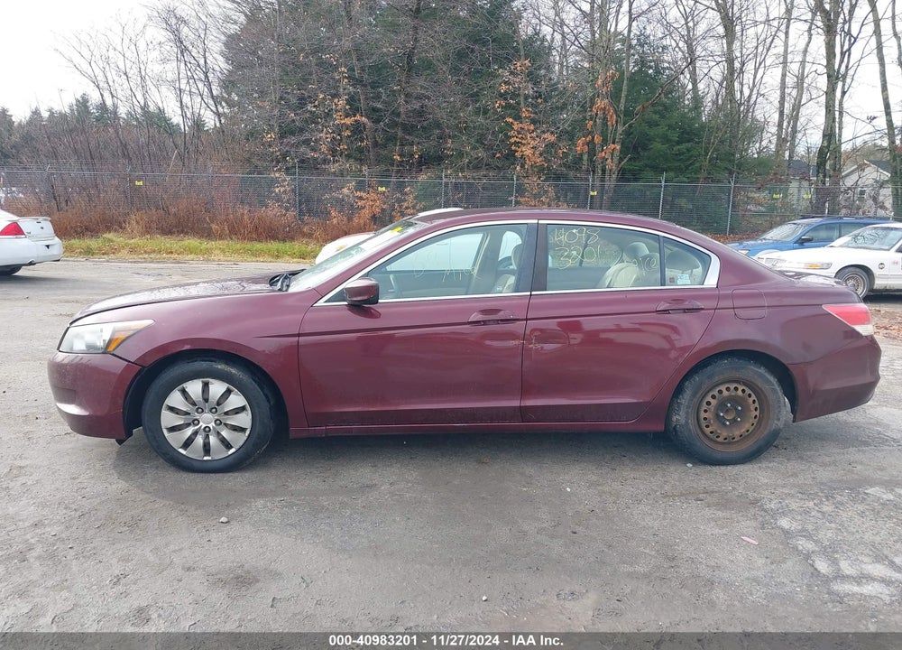 2009 HONDA ACCORD 2.4 LX VIN: 1HGCP26389A152333