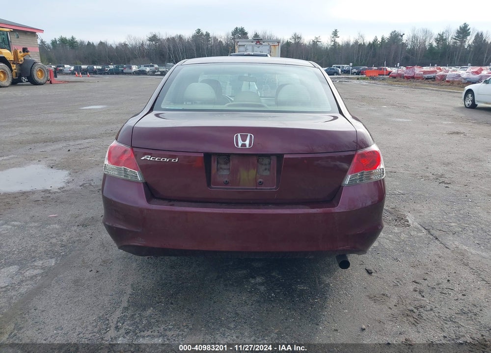 2009 HONDA ACCORD 2.4 LX VIN: 1HGCP26389A152333