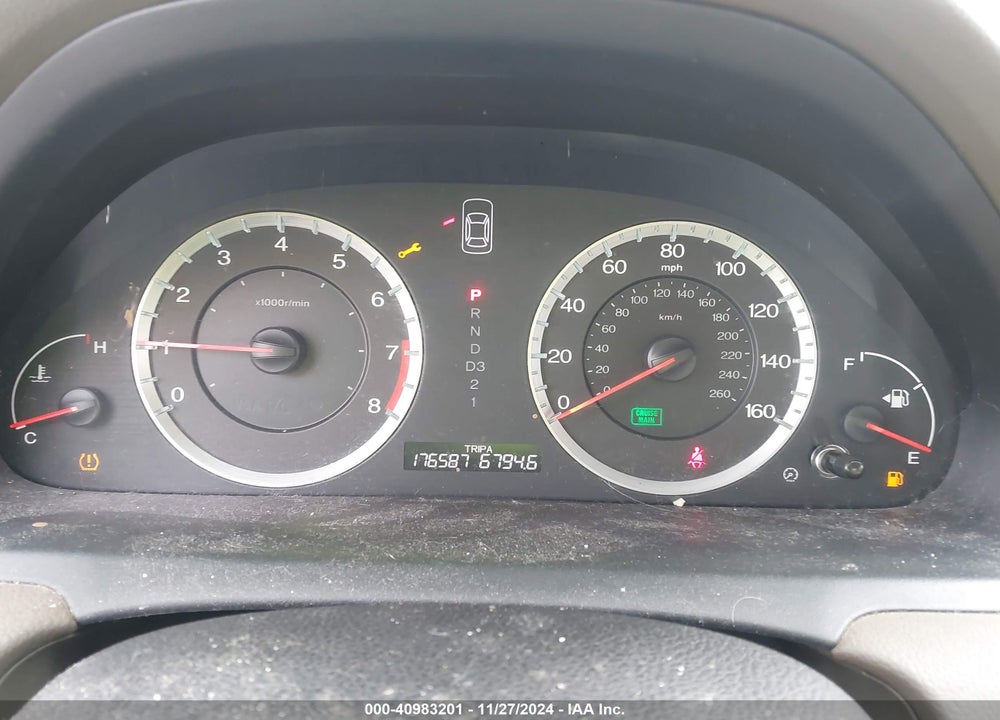2009 HONDA ACCORD 2.4 LX VIN: 1HGCP26389A152333
