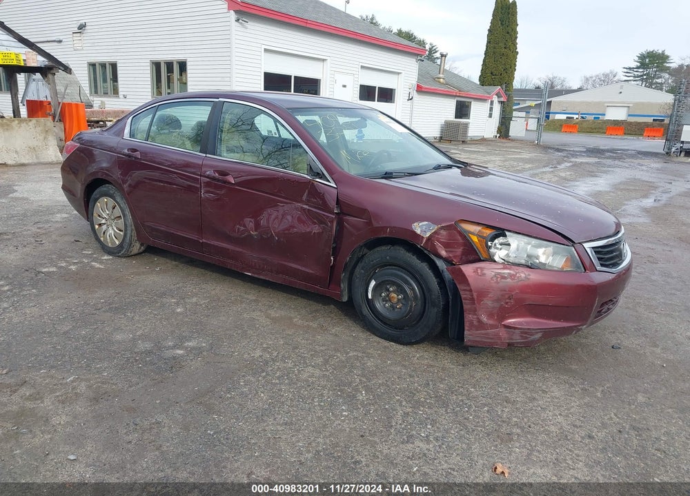 2009 HONDA ACCORD 2.4 LX VIN: 1HGCP26389A152333