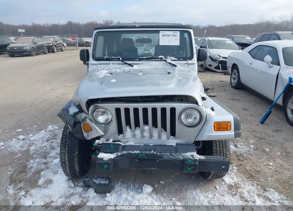 2005 JEEP WRANGLER X VIN: 1J4FA39S95P365881