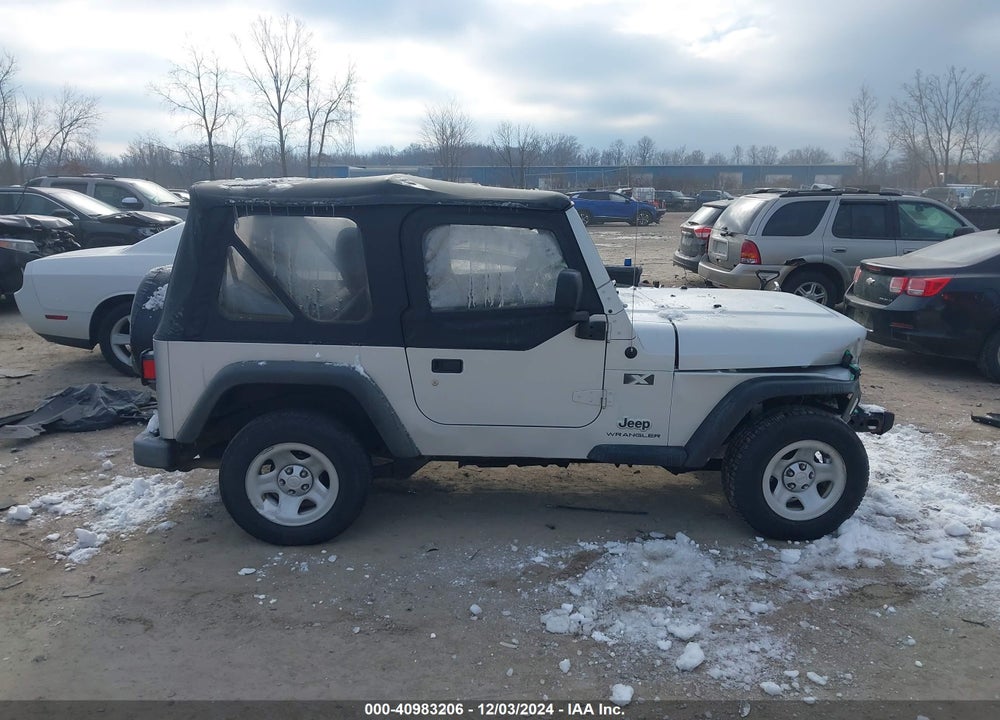 2005 JEEP WRANGLER X VIN: 1J4FA39S95P365881