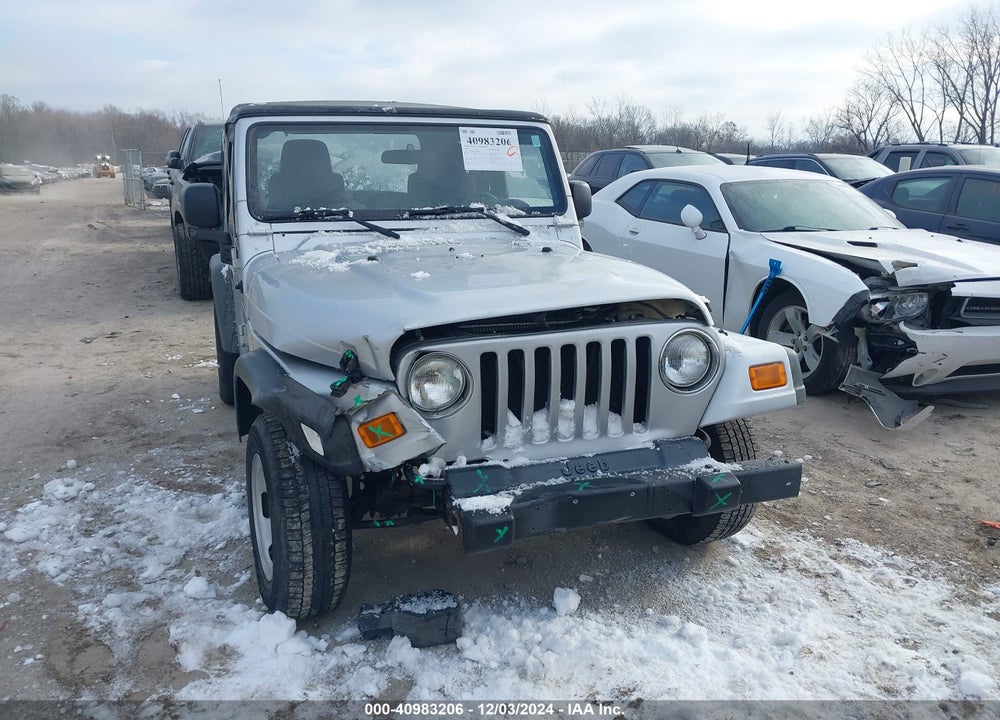 2005 JEEP WRANGLER X VIN: 1J4FA39S95P365881