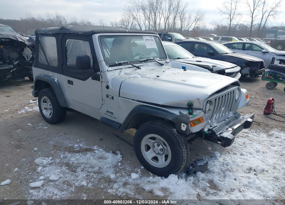 2005 JEEP WRANGLER X VIN: 1J4FA39S95P365881