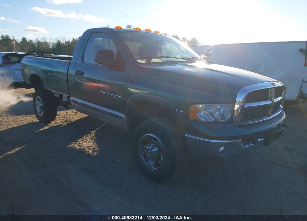2003 DODGE RAM 2500 SLT/LARAMIE/ST VIN: 3D7KU26D33G750288