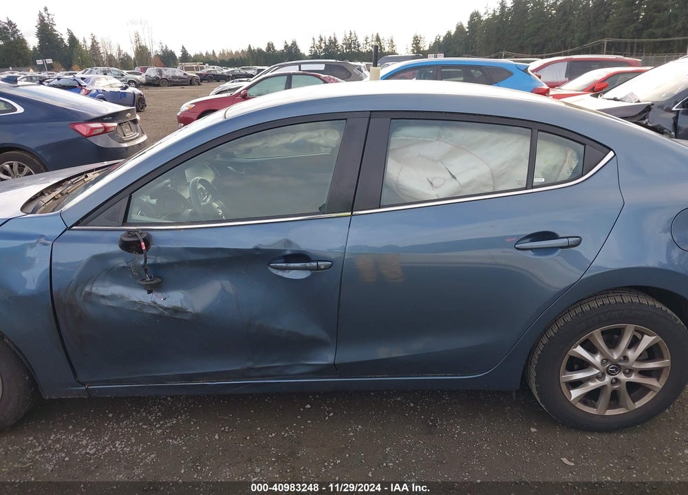 2016 MAZDA 3 I SPORT VIN: 3MZBM1U74GM299930