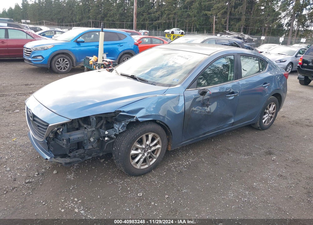 2016 MAZDA 3 I SPORT VIN: 3MZBM1U74GM299930
