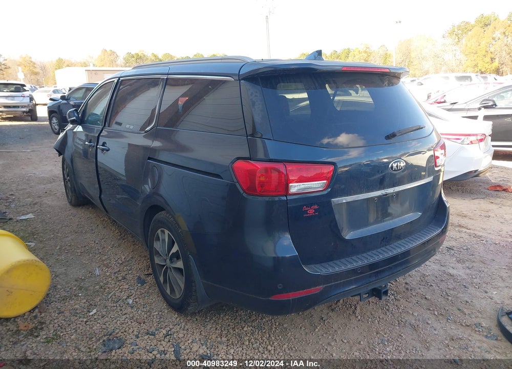 2016 KIA SEDONA SX VIN: KNDMC5C19G6157656