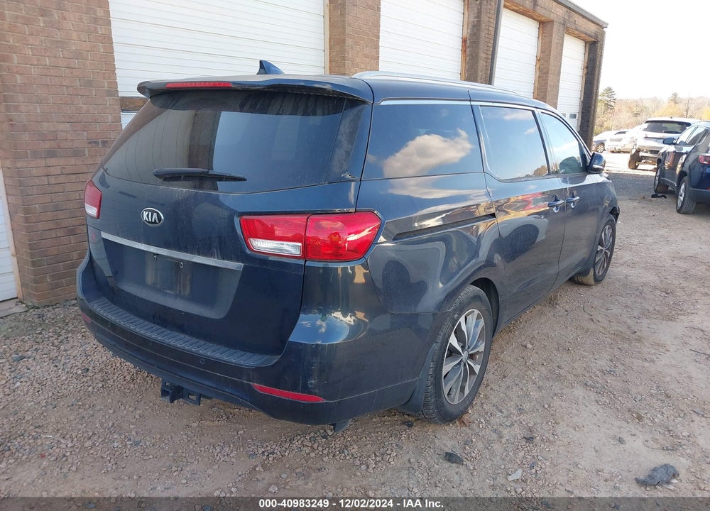 2016 KIA SEDONA SX VIN: KNDMC5C19G6157656