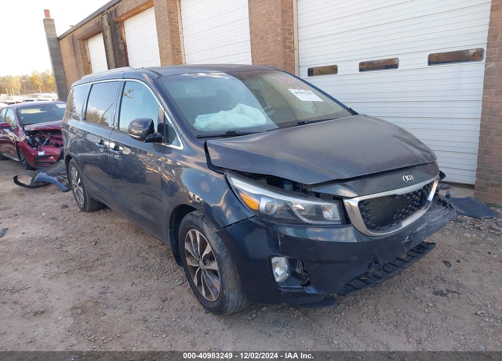2016 KIA SEDONA SX VIN: KNDMC5C19G6157656