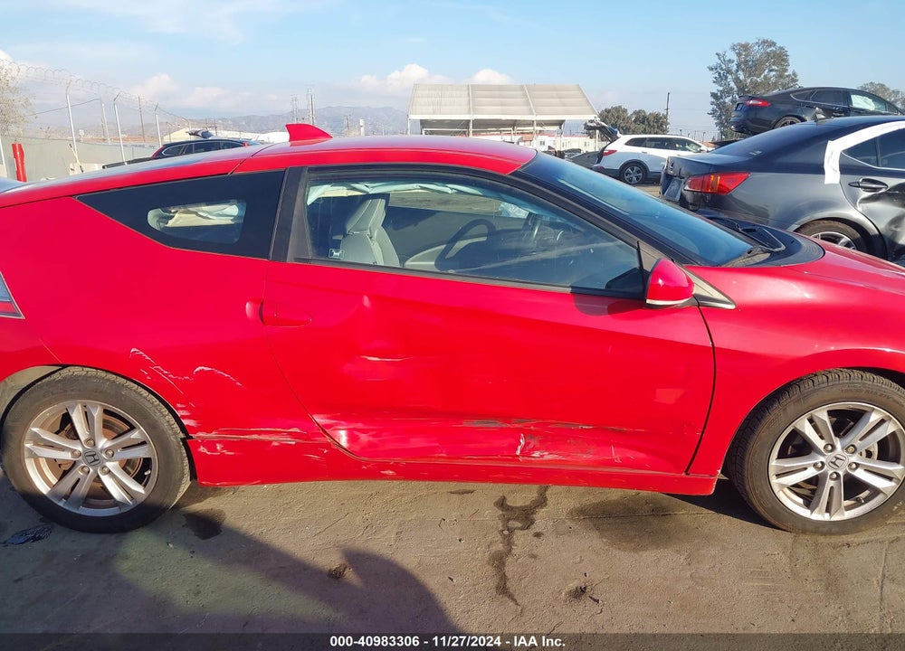 2011 HONDA CR-Z EX VIN: JHMZF1D64BS012930