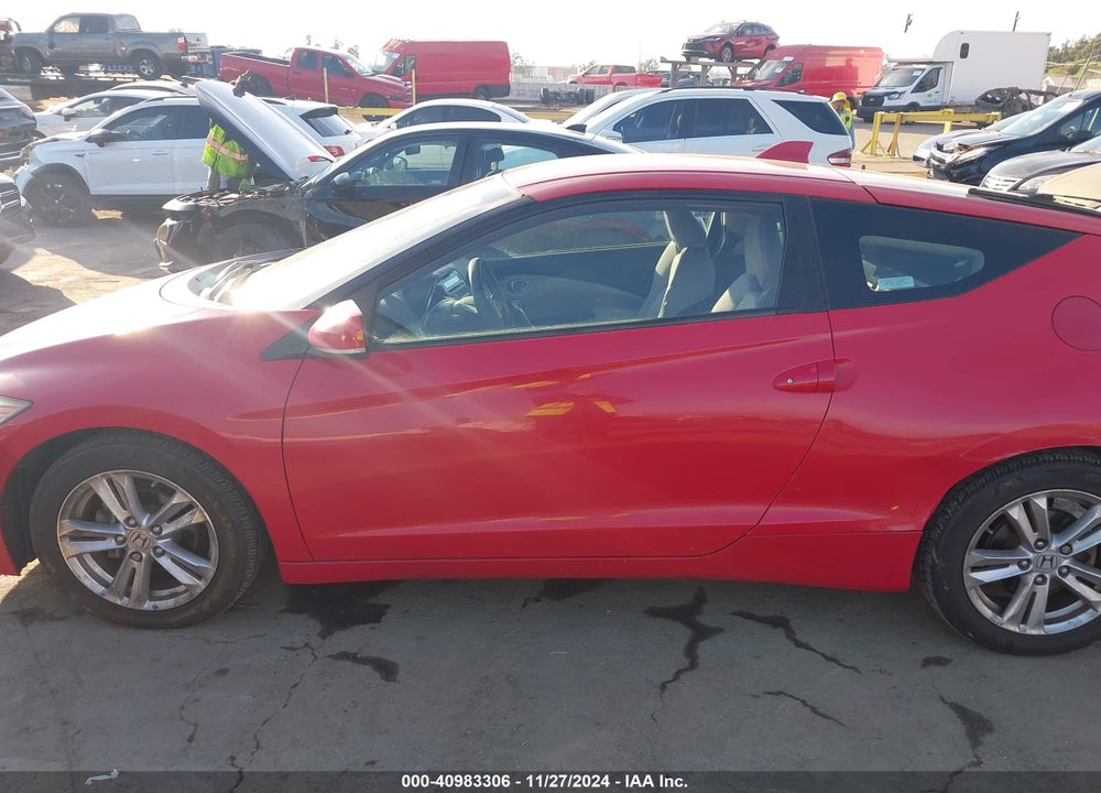 2011 HONDA CR-Z EX VIN: JHMZF1D64BS012930