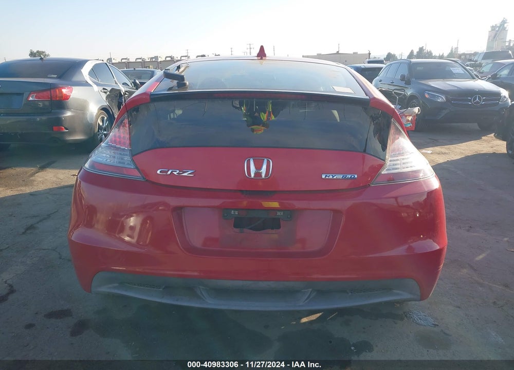 2011 HONDA CR-Z EX VIN: JHMZF1D64BS012930