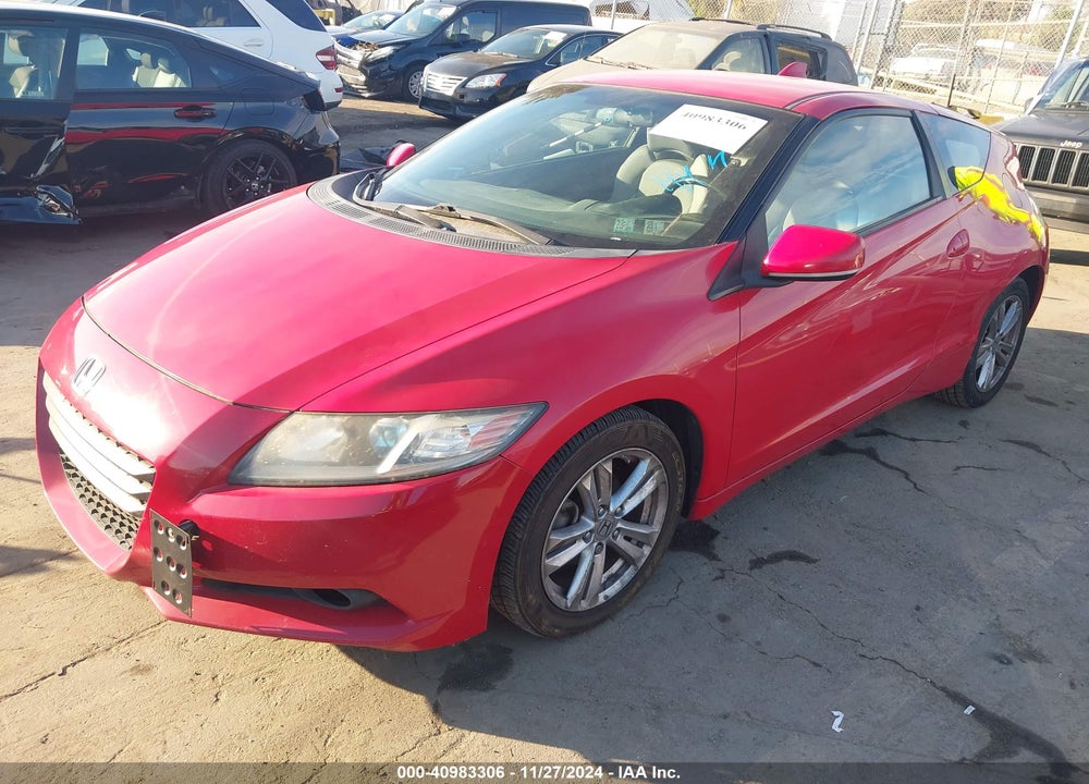2011 HONDA CR-Z EX VIN: JHMZF1D64BS012930