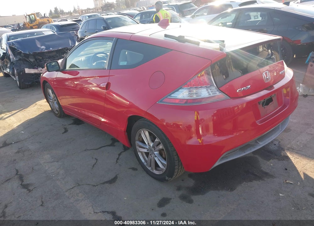 2011 HONDA CR-Z EX VIN: JHMZF1D64BS012930