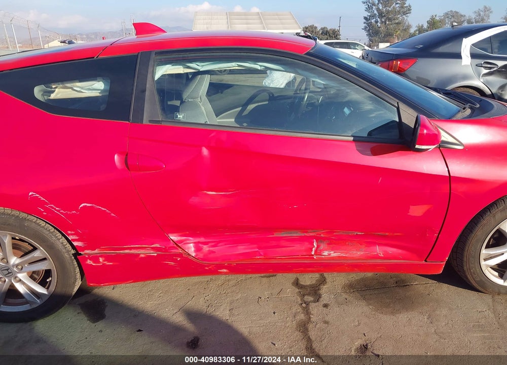 2011 HONDA CR-Z EX VIN: JHMZF1D64BS012930