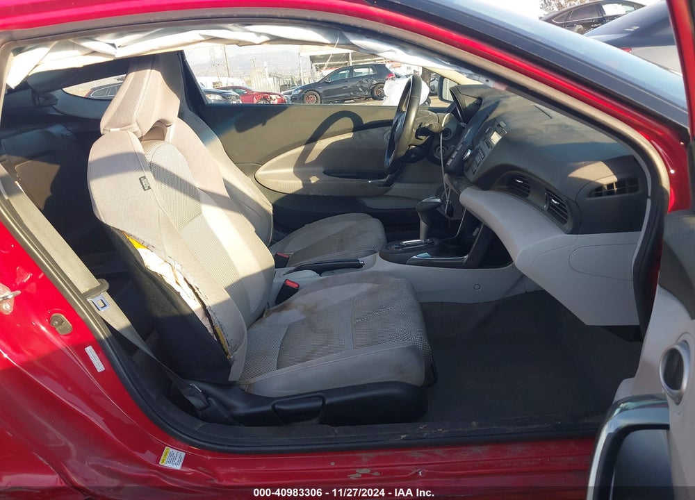 2011 HONDA CR-Z EX VIN: JHMZF1D64BS012930