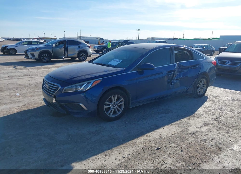 2016 HYUNDAI SONATA SE VIN: 5NPE24AF3GH328598