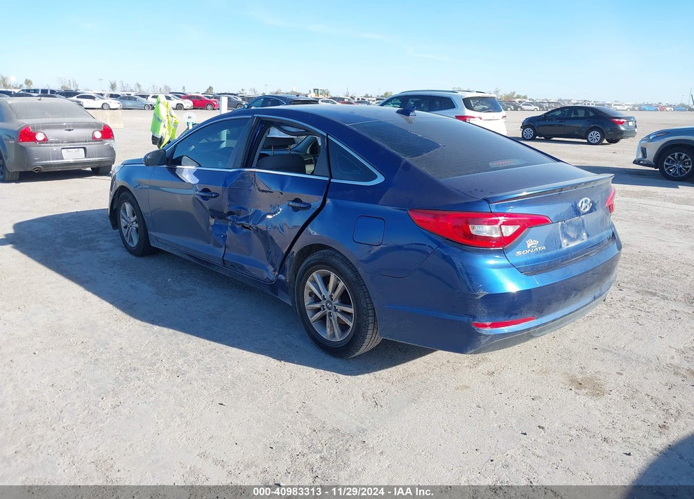 2016 HYUNDAI SONATA SE VIN: 5NPE24AF3GH328598