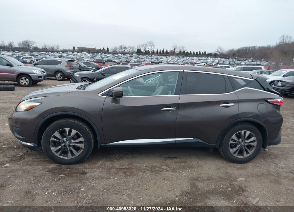 2015 NISSAN MURANO S VIN: 5N1AZ2MH8FN221357