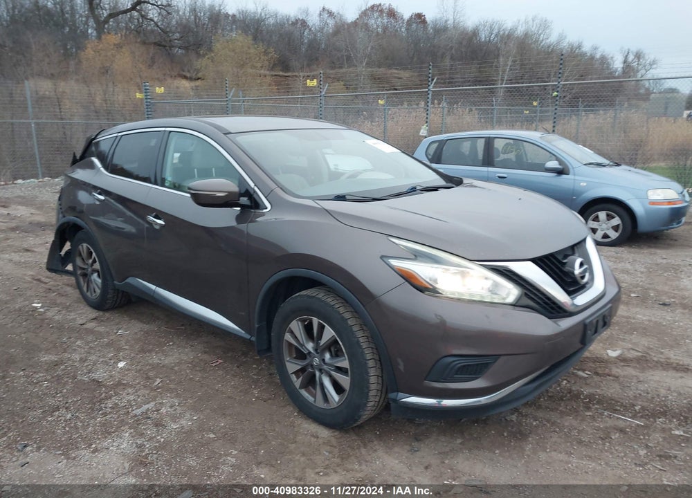 2015 NISSAN MURANO S VIN: 5N1AZ2MH8FN221357