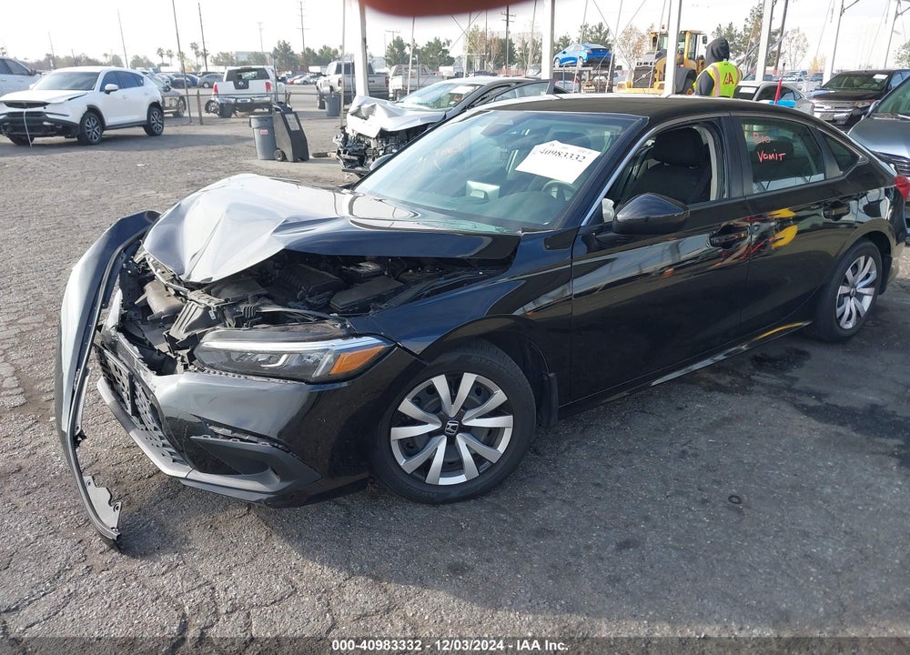 2022 HONDA CIVIC LX VIN: 2HGFE2F21NH546620