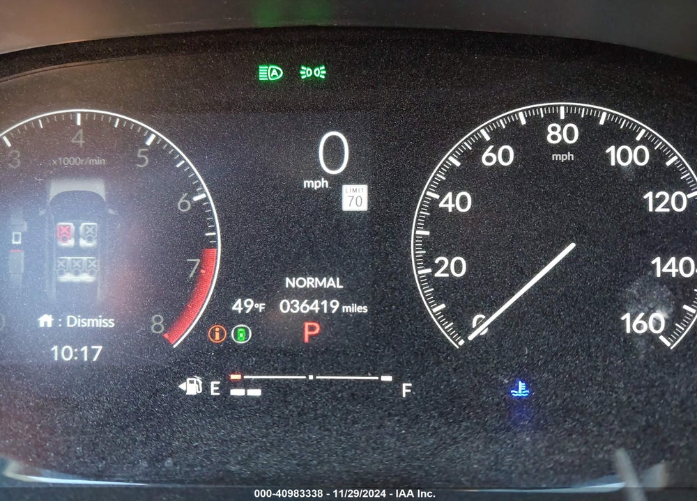2023 HONDA CIVIC VIN: 19XFL2H86PE006751