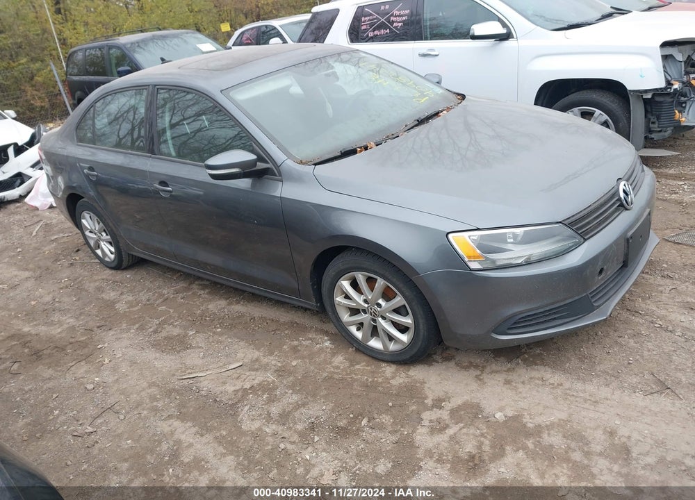 2012 VOLKSWAGEN JETTA 2.5L SE VIN: 3VWDP7AJ0CM326778