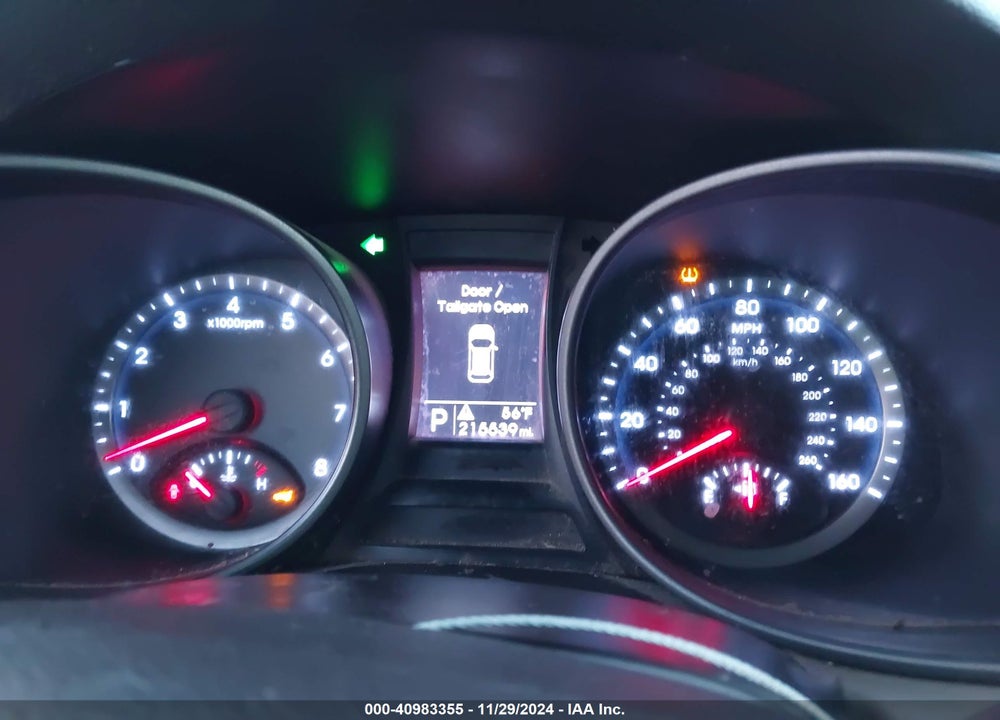 2013 HYUNDAI SANTA FE SPORT VIN: 5XYZU3LB0DG019819