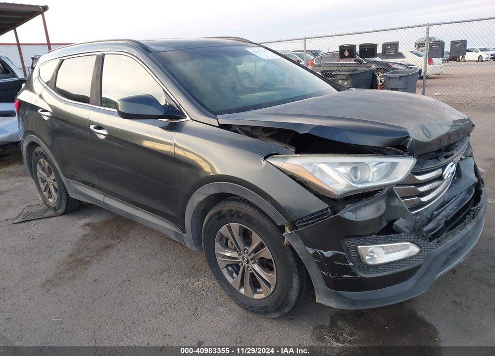 2013 HYUNDAI SANTA FE SPORT VIN: 5XYZU3LB0DG019819