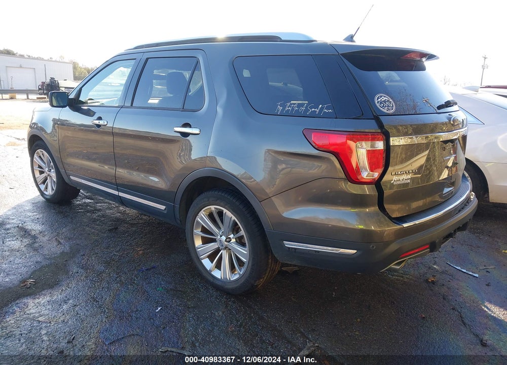 2019 FORD EXPLORER LIMITED VIN: 1FM5K7F87KGA91733