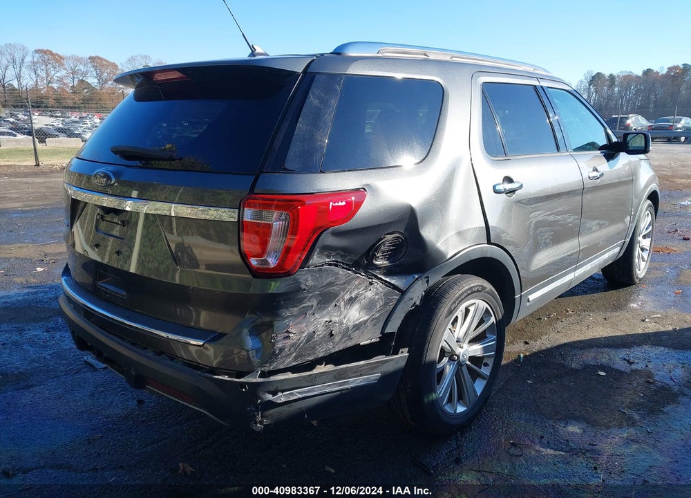 2019 FORD EXPLORER LIMITED VIN: 1FM5K7F87KGA91733