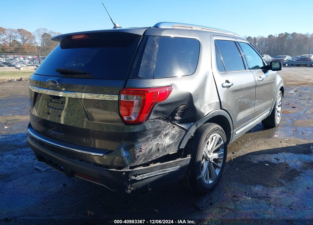 2019 FORD EXPLORER LIMITED VIN: 1FM5K7F87KGA91733