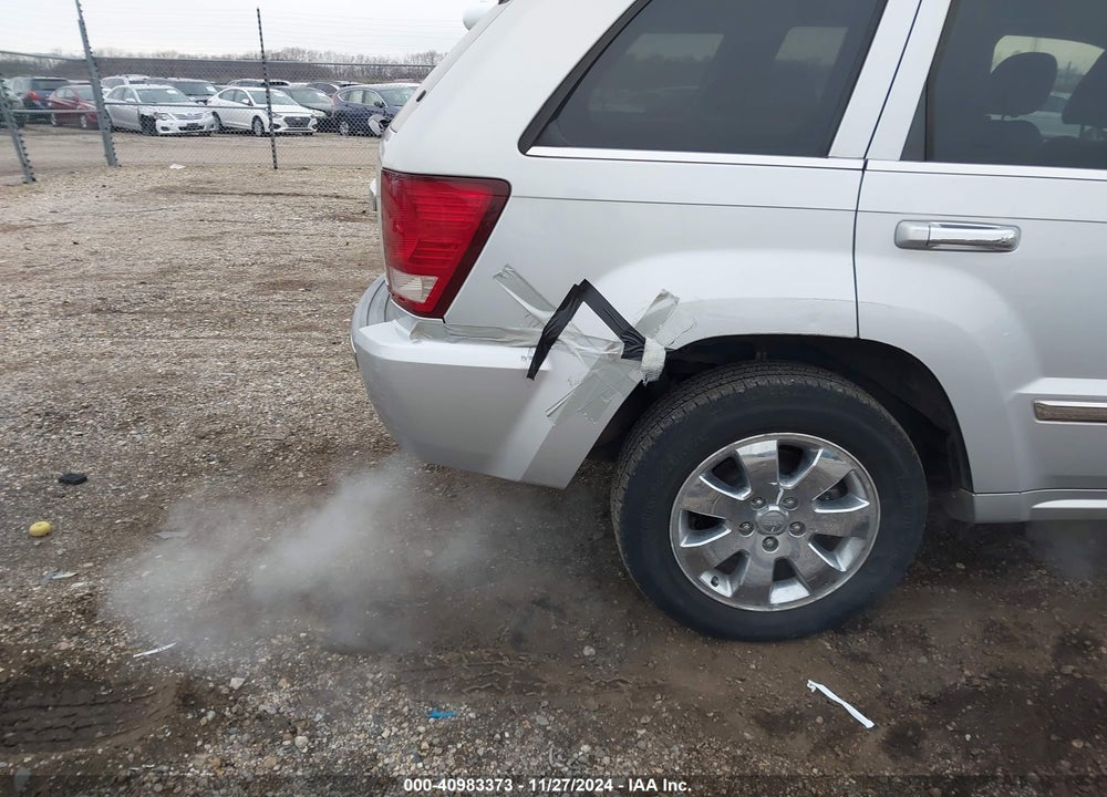 2008 JEEP GRAND CHEROKEE OVERLAND VIN: 1J8HR68298C195312